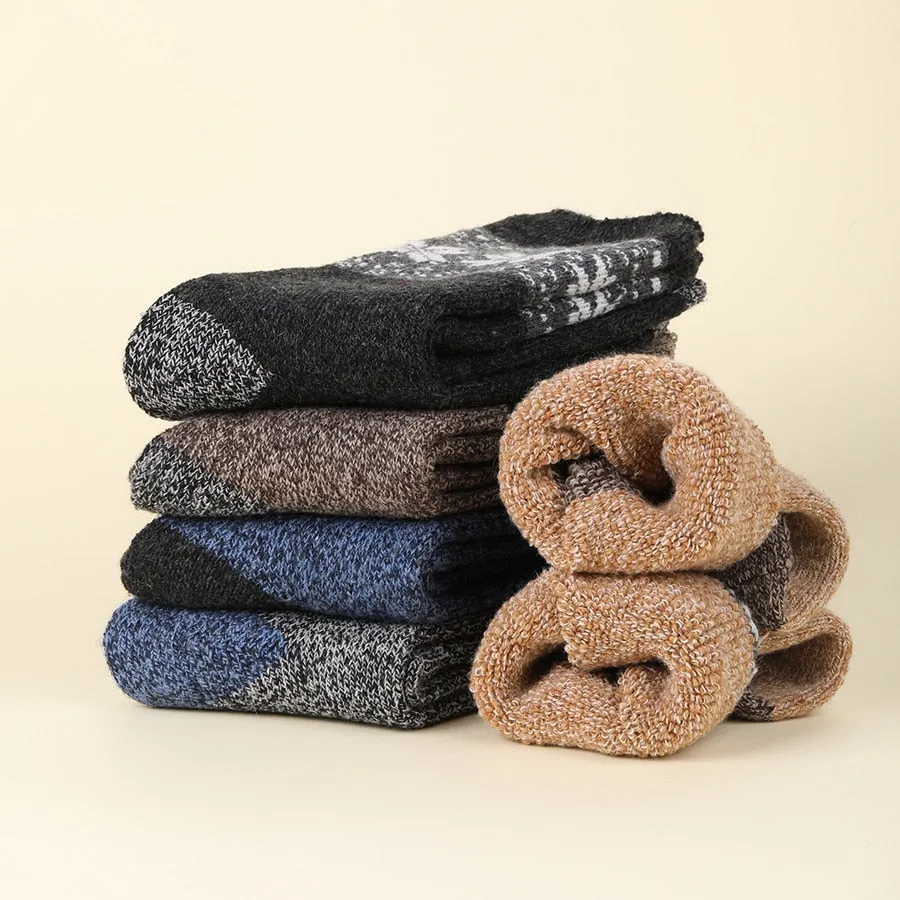 GLENMEARL Merino Wool Crazy Socks