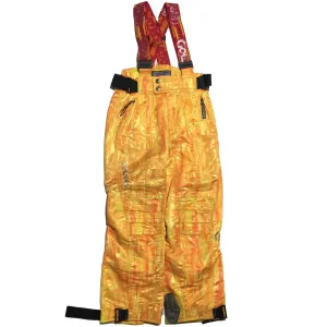 Goldwin Orange Ski Pants