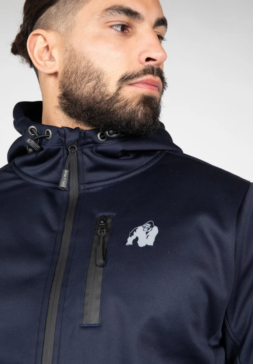 Gorilla Wear Glendale Softshell Jacket Navy