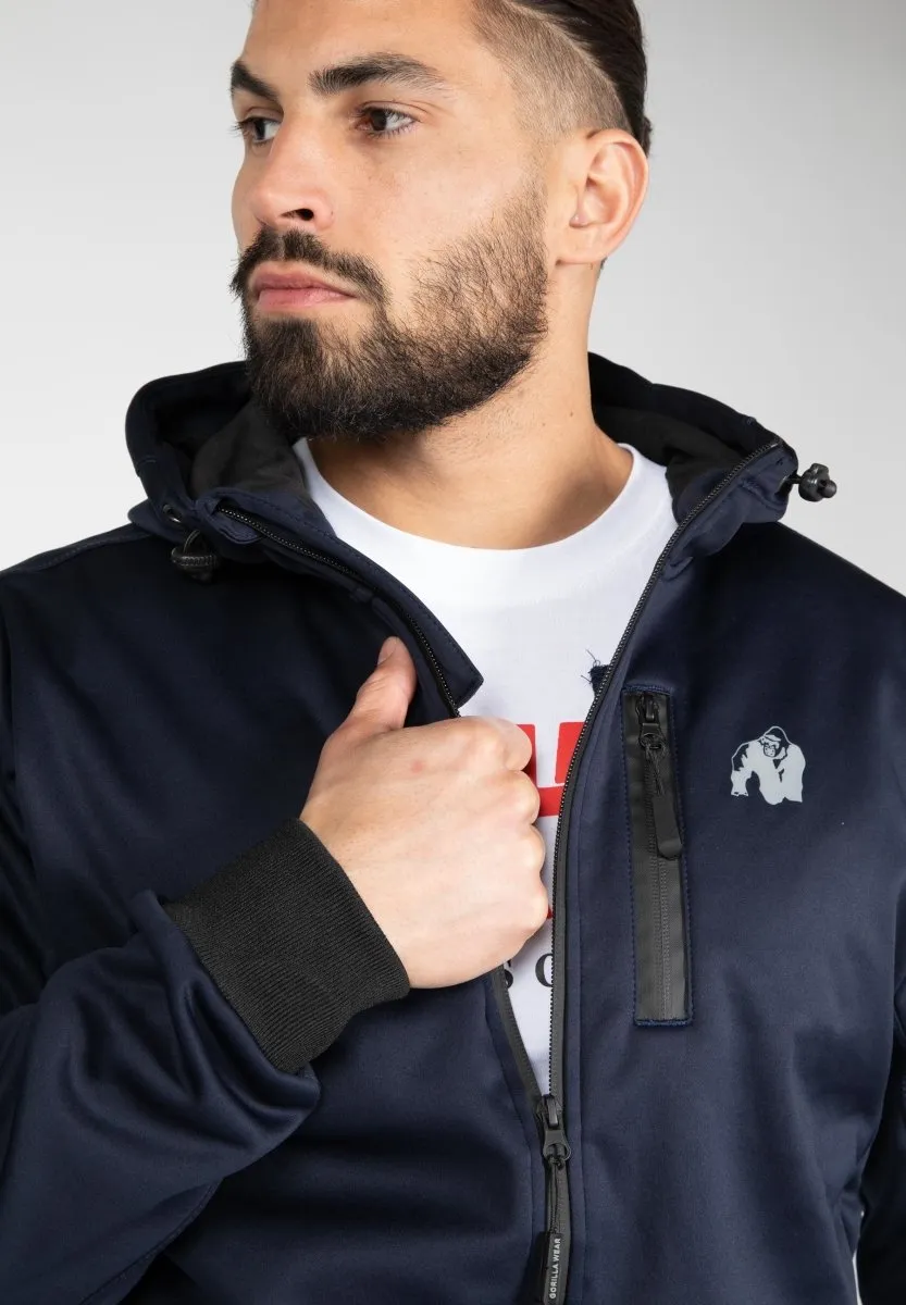Gorilla Wear Glendale Softshell Jacket Navy