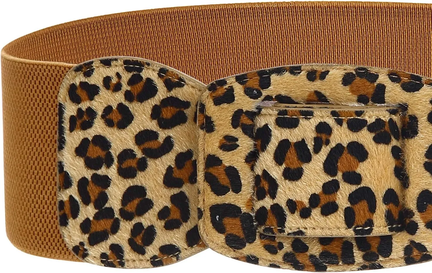 GownTown Women's Belts Wide Elastic Stretchy Retro Cinch Belt