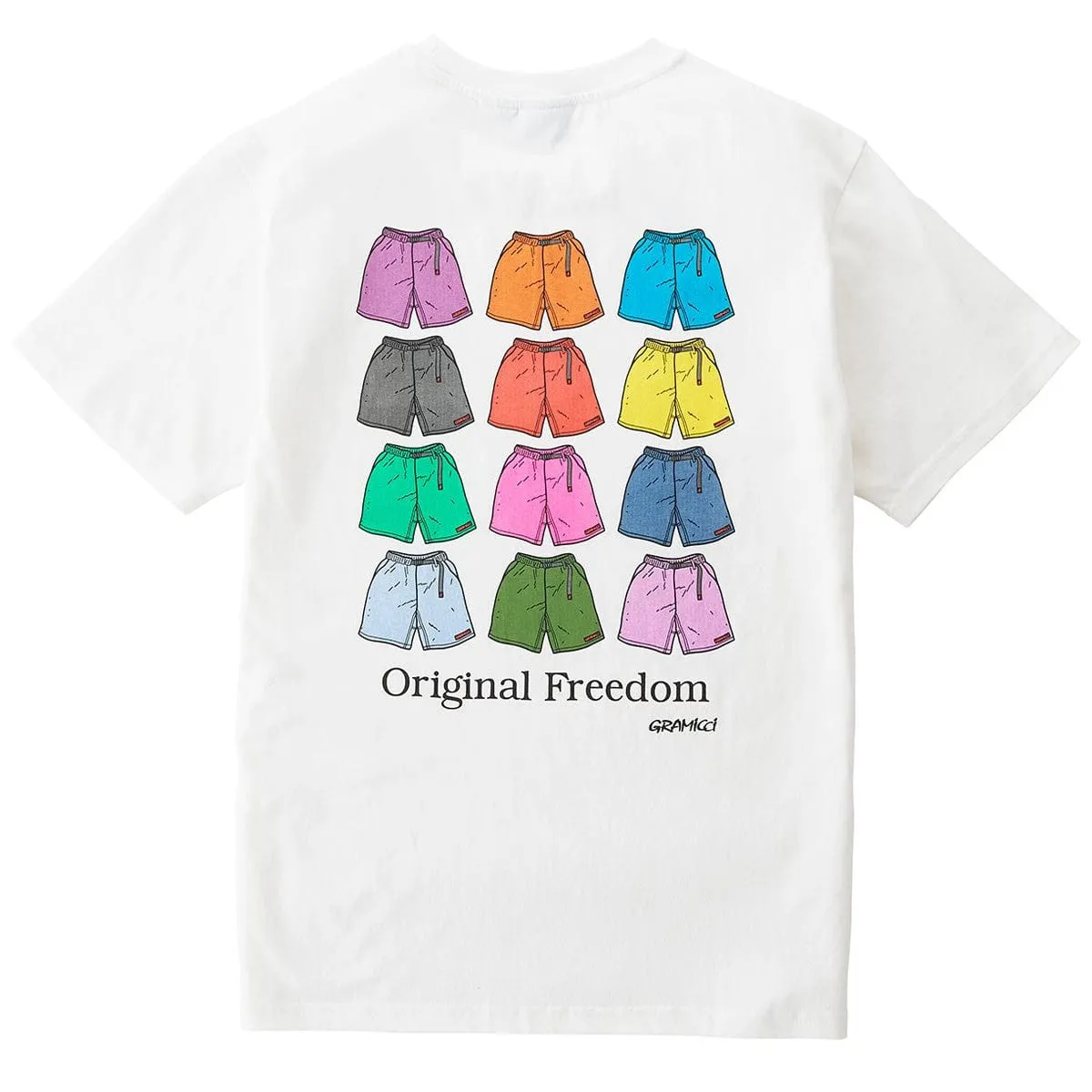 Gramicci Shorts Tee White