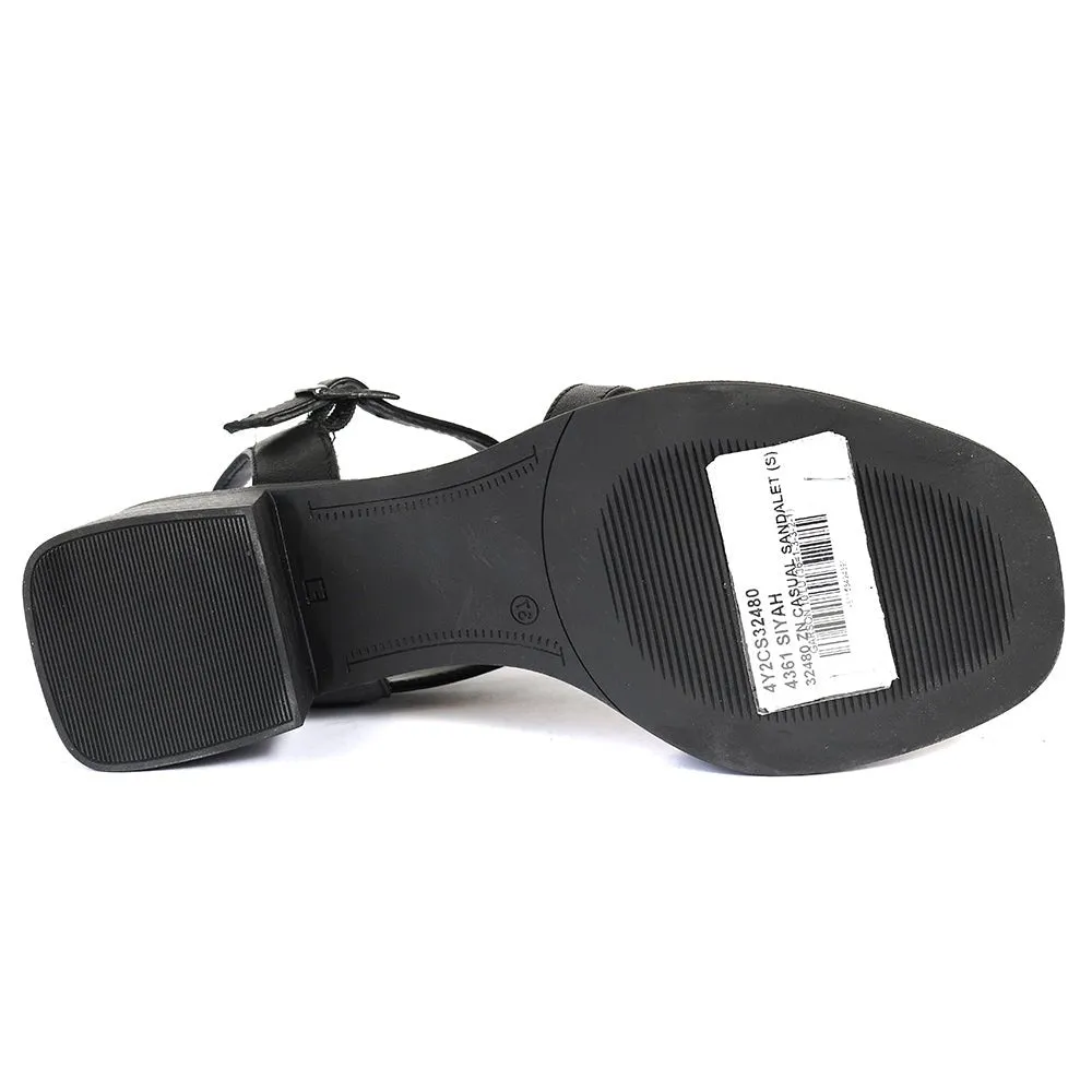 Greyder Women's Sloped Sandals In Black