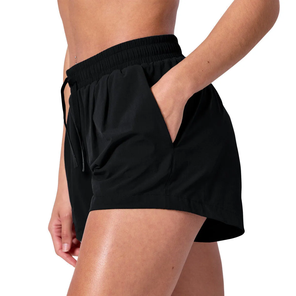 Gym Coffee Contender Shorts - Womens - Black