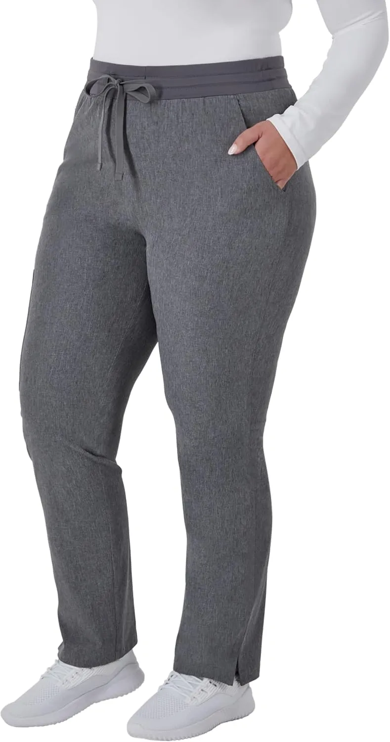 Hanes Women's Comfort Fit Scrub Pants, Moisture-Wicking Healthcare Scrubs for Women, 3 Pockets