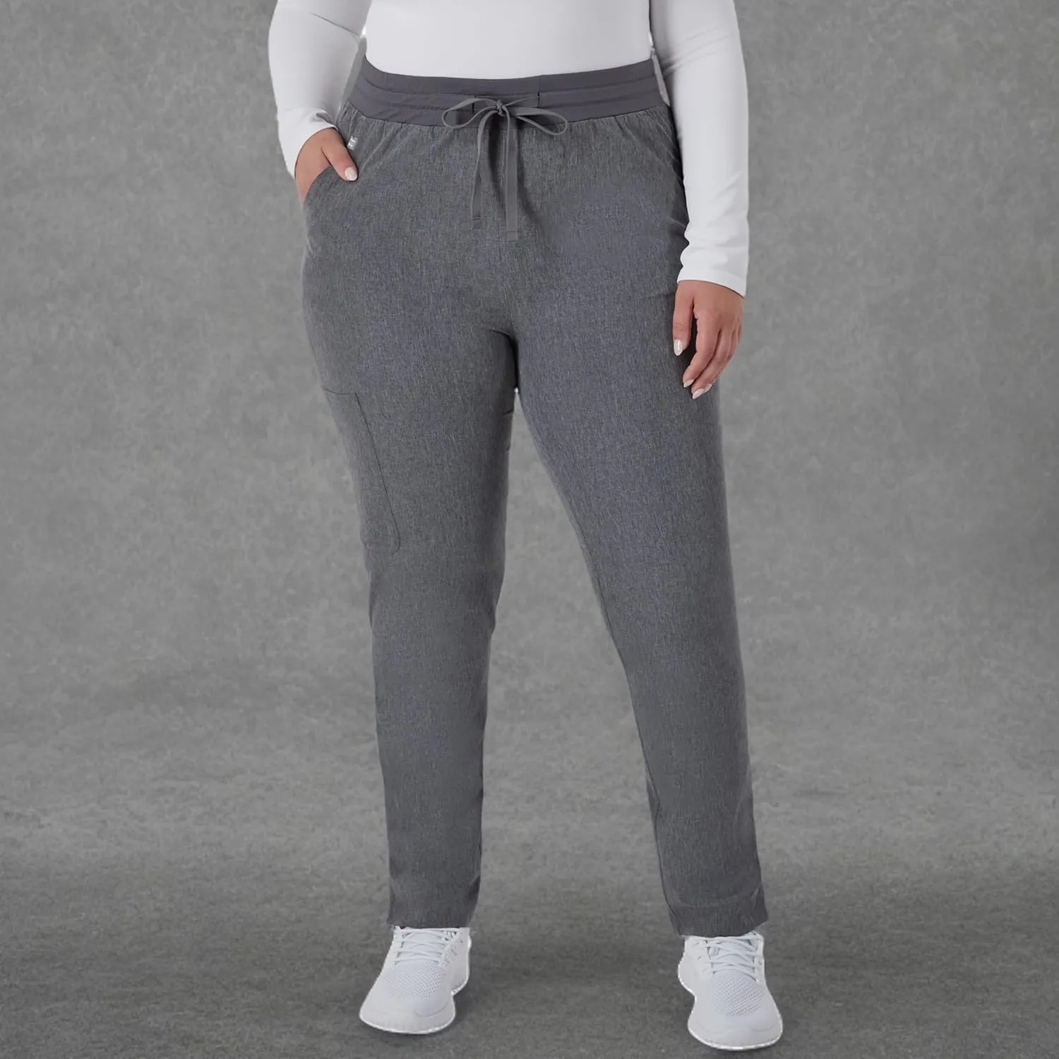 Hanes Women's Comfort Fit Scrub Pants, Moisture-Wicking Healthcare Scrubs for Women, 3 Pockets
