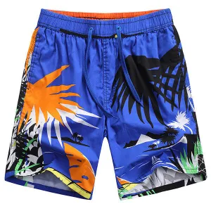 Hawaiian Style Fashion Travel Quickly Dry Icy Breathable Board Shorts for Men