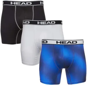 HEAD Mens Performance Underwear - 3-Pack Stretch Performance Boxer Briefs Breathable No Fly Up to Size 5X