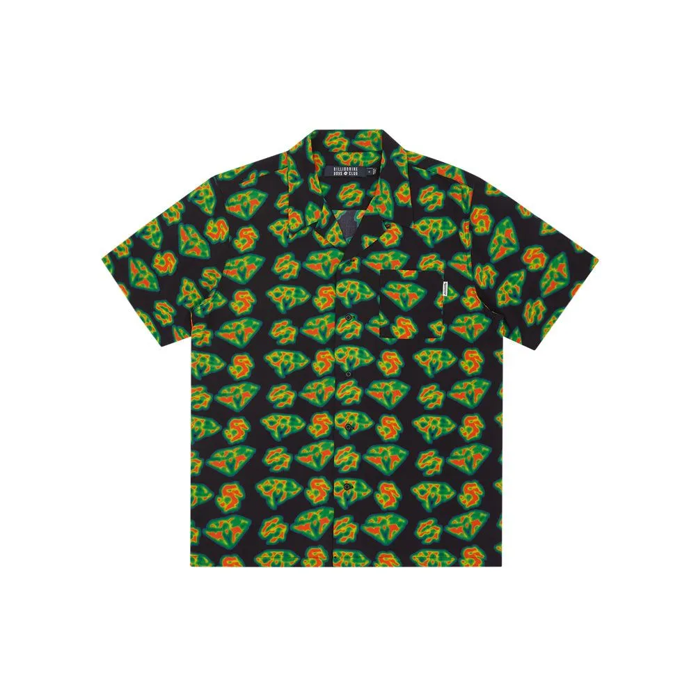 Heat Map Camp Collar Shirt (Multi)
