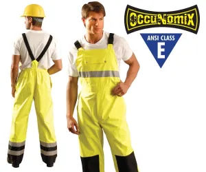High-Viz Breathable Bib - Lime/Black - Medium