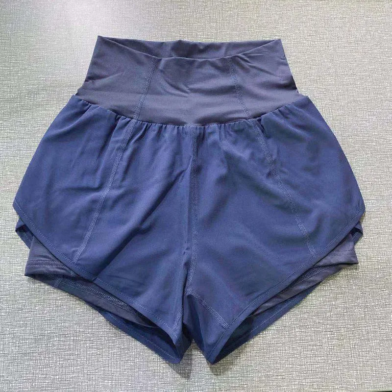 High Waist Quick-drying Sports Shorts Women Loose Running Fitness Pants