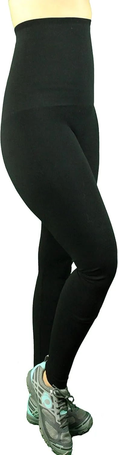 High Waist Tummy Compression Control Slimming Leggings