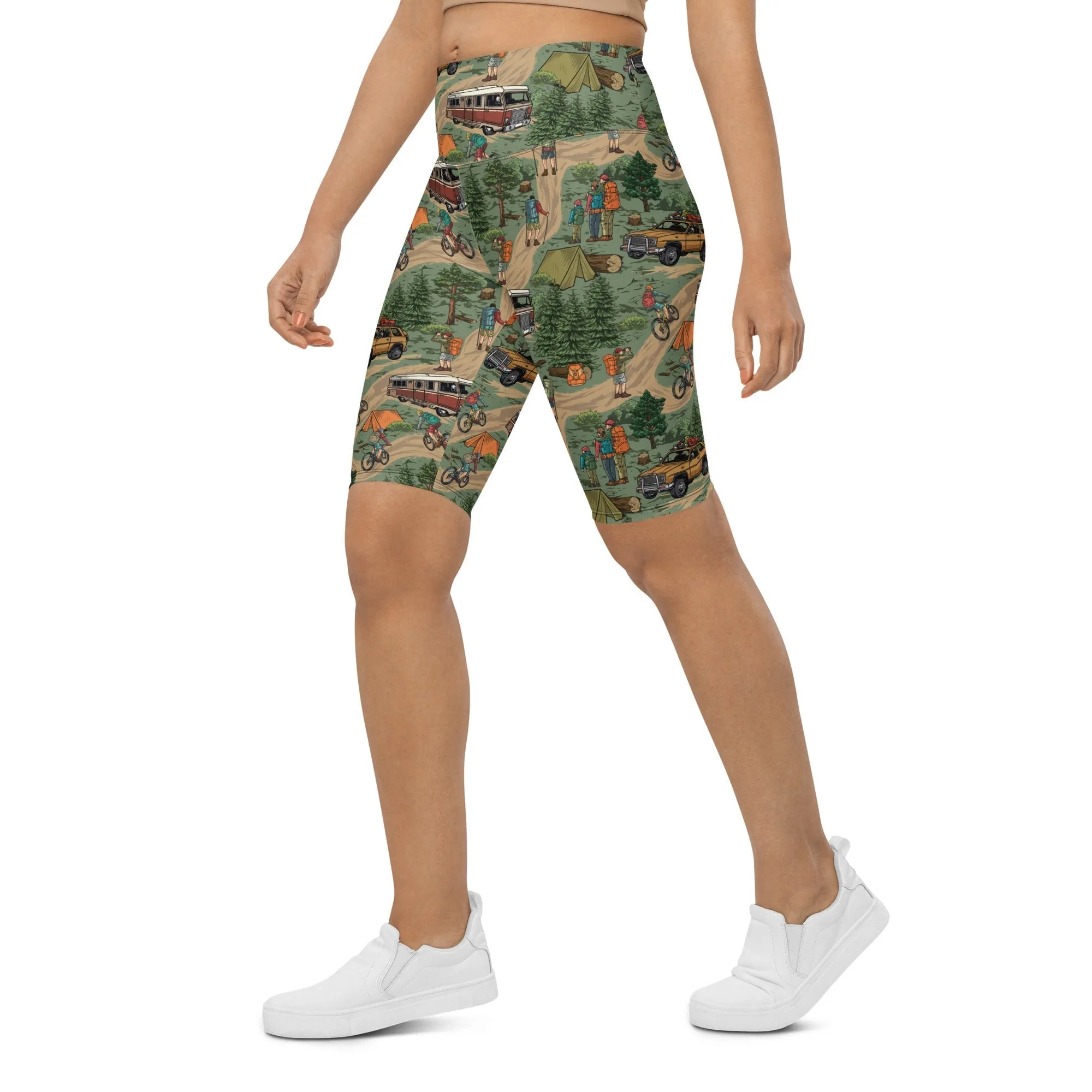 Hiking Biker Shorts