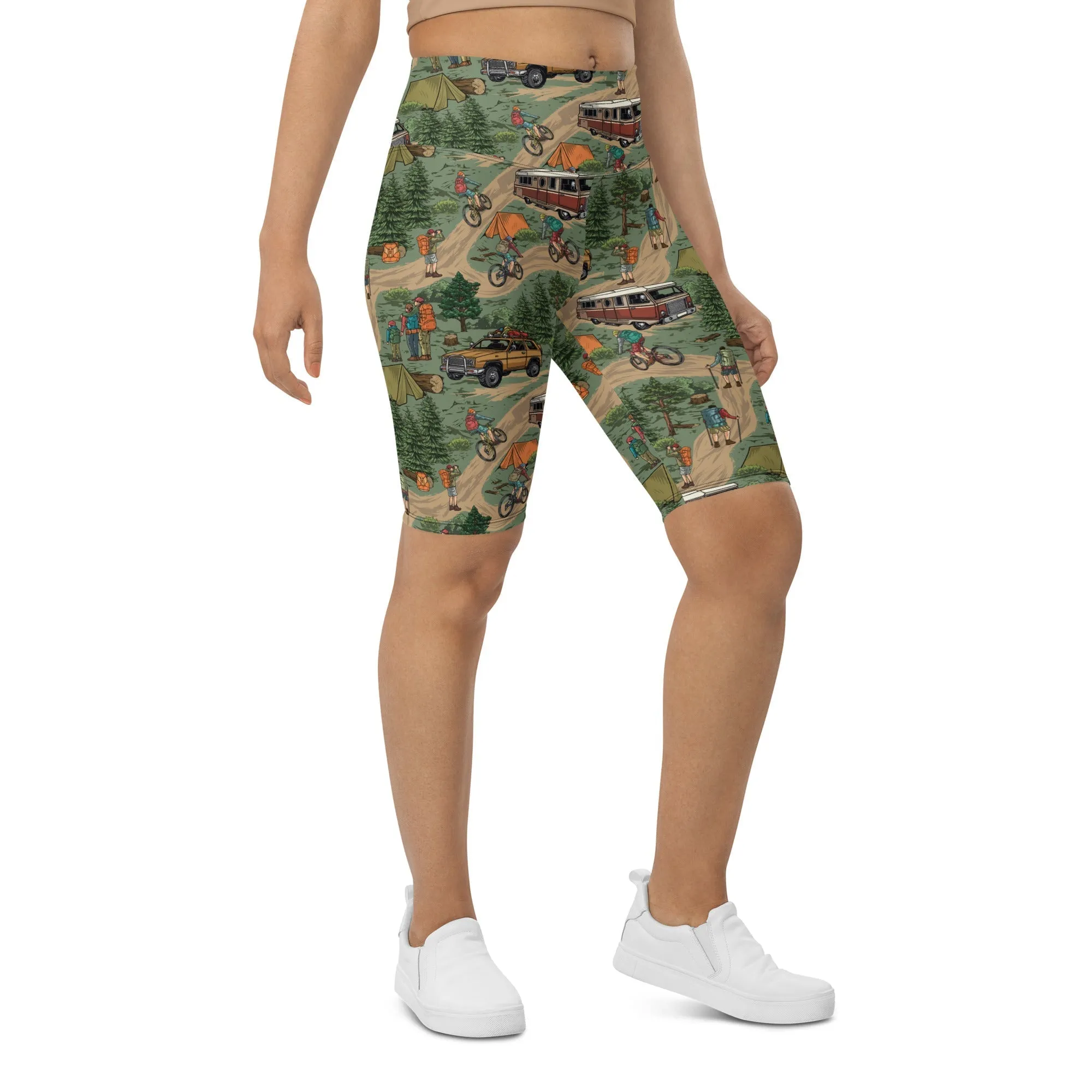 Hiking Biker Shorts