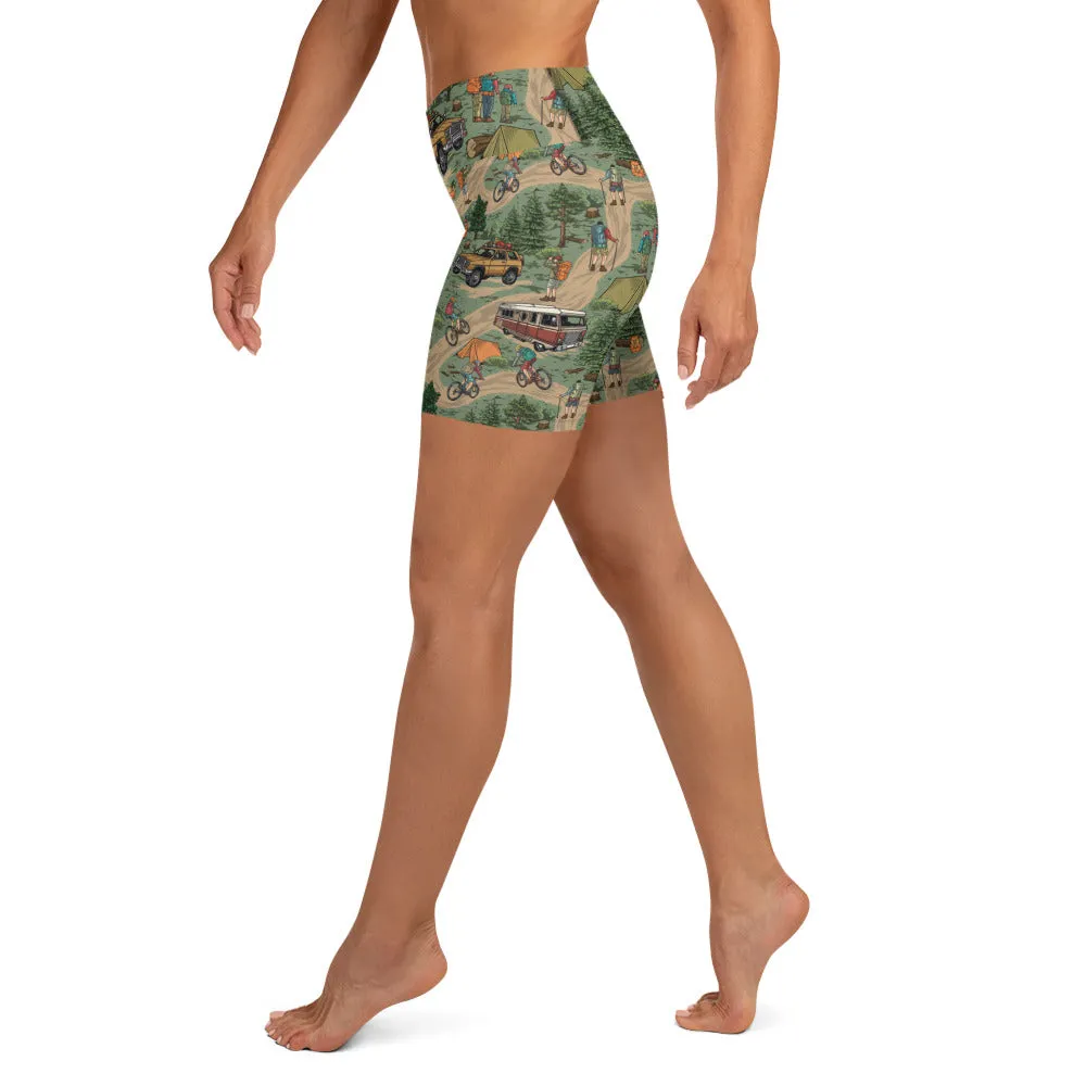 Hiking Yoga Shorts
