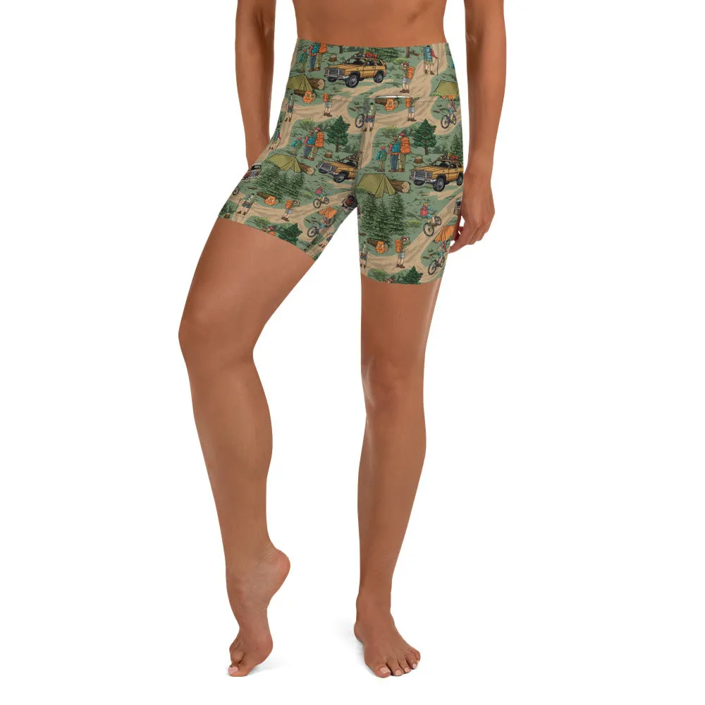 Hiking Yoga Shorts
