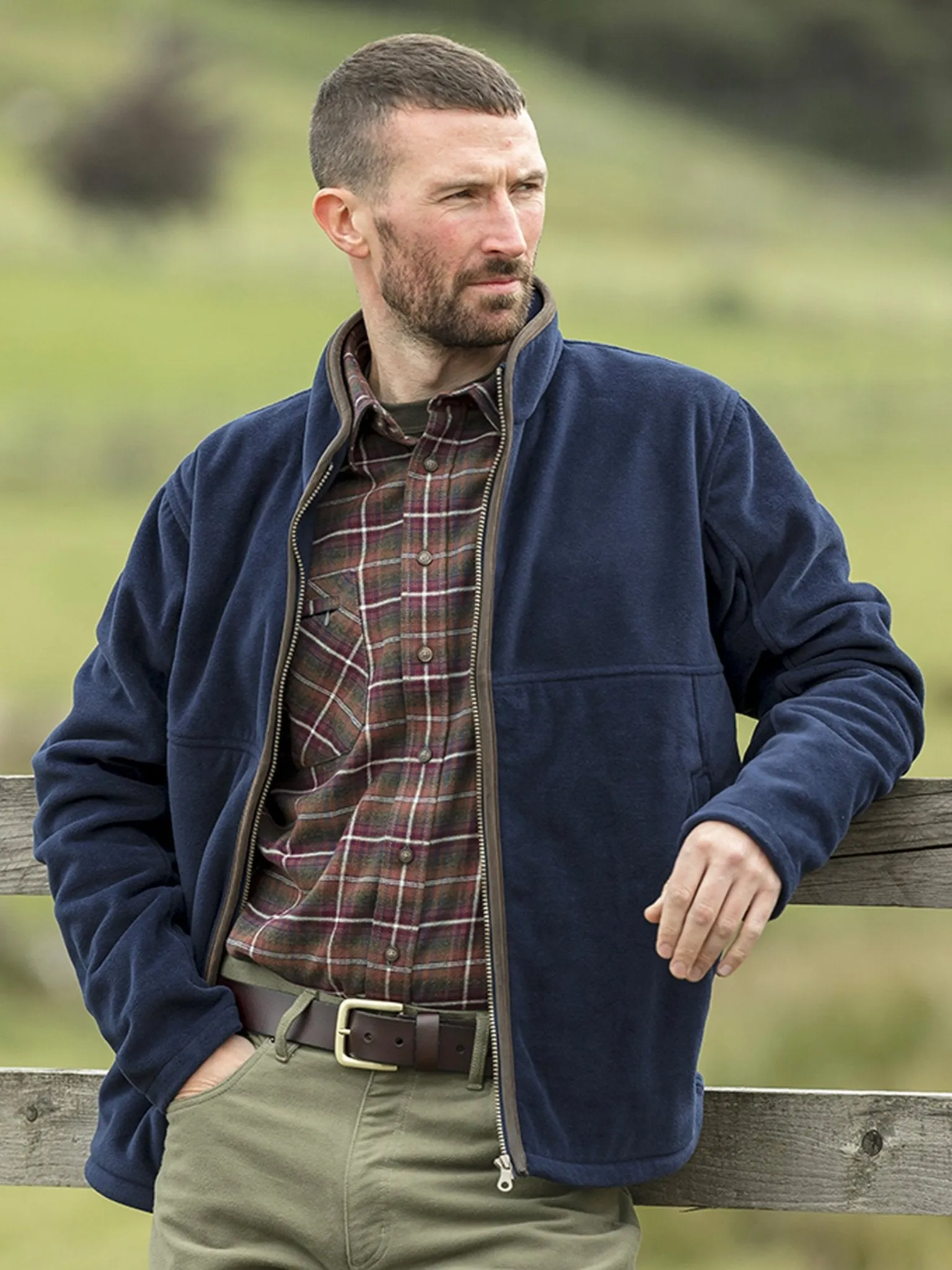 Hoggs of Fife - Mens Stenton Fleece Jacket