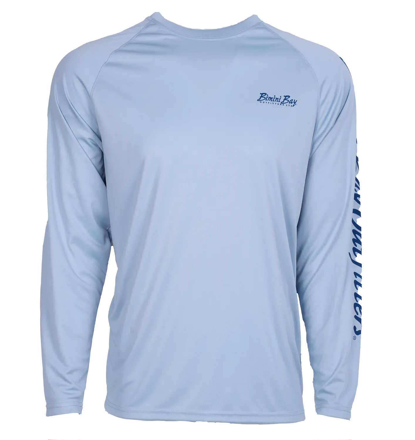Hook M' Men's Long Sleeve Shirt Sail Fish 4 Fog Gray