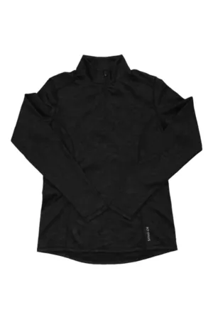 Hot Chillys Women's Micro Chamois Elite Camo Jacquard Zip T
