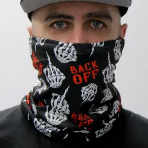 Hot Leathers Back Off Finger Neck Gaiter Mask