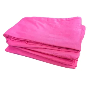 Hot Pink 4-Piece Jersey Sheet Set