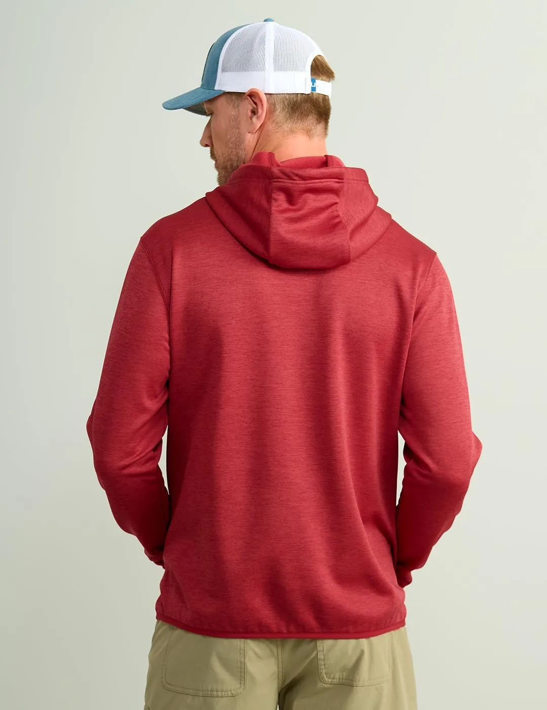 HUK Men's Fleece, Performance Fishing Hoodie