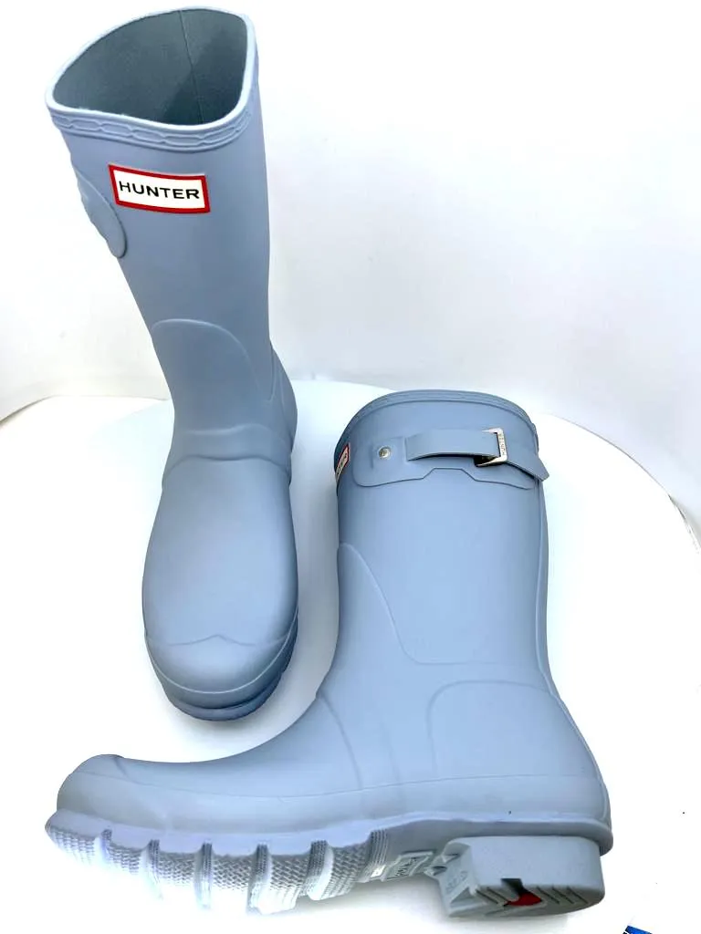HUNTER RAIN BOOTS BLUE STEM