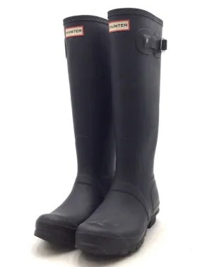 Hunter Women's Black Rain Boots - Size 10