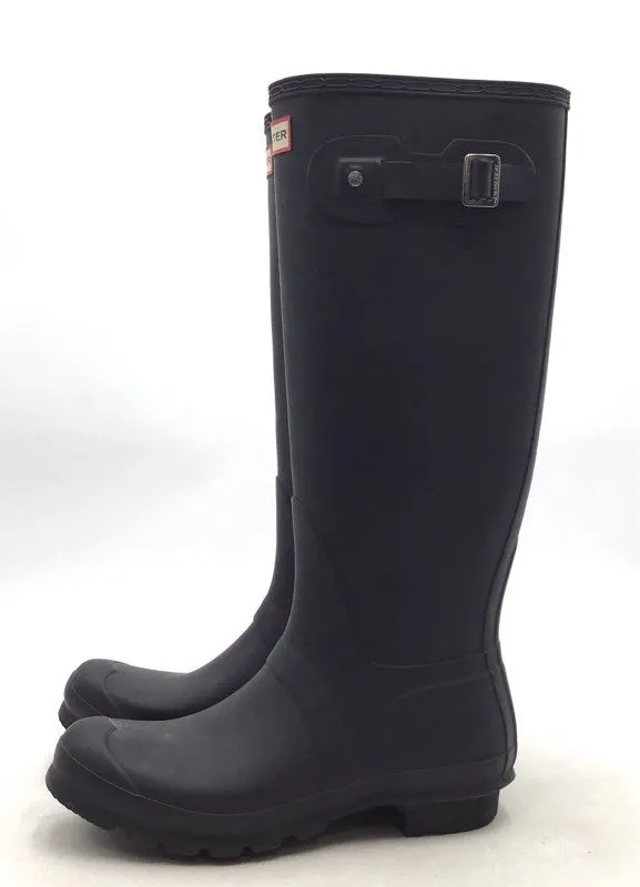 Hunter Women's Black Rain Boots - Size 10