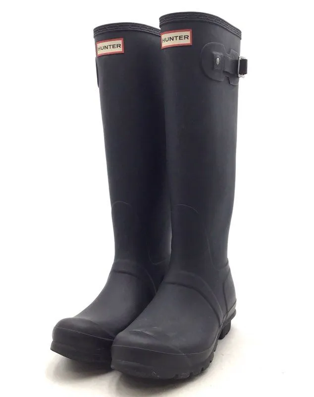 Hunter Women's Black Rain Boots - Size 10