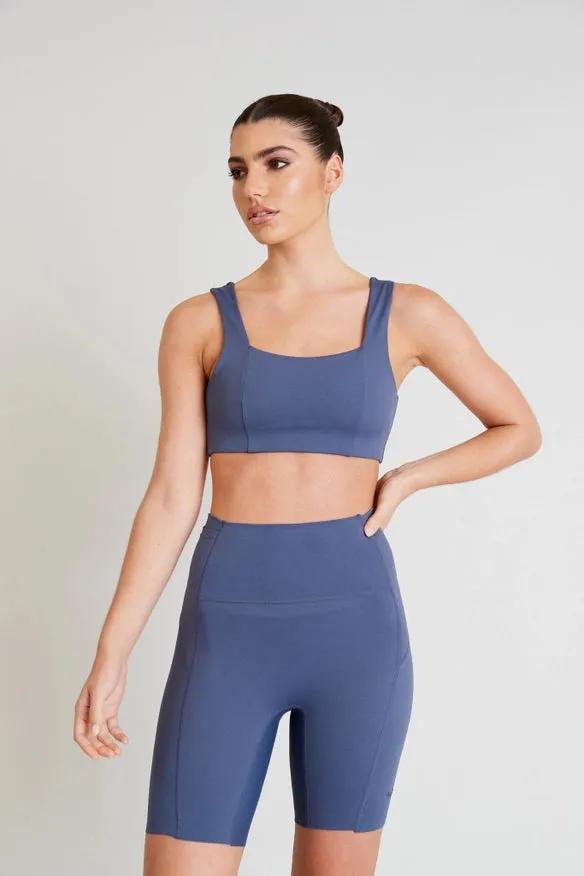 Hustle Bike Short (Shadow Blue)