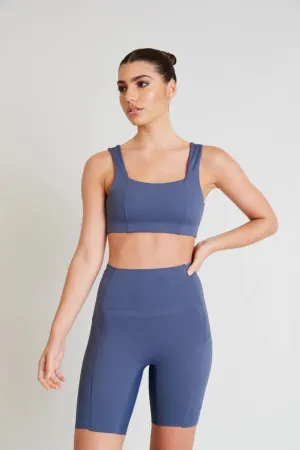 Hustle Bike Short (Shadow Blue)