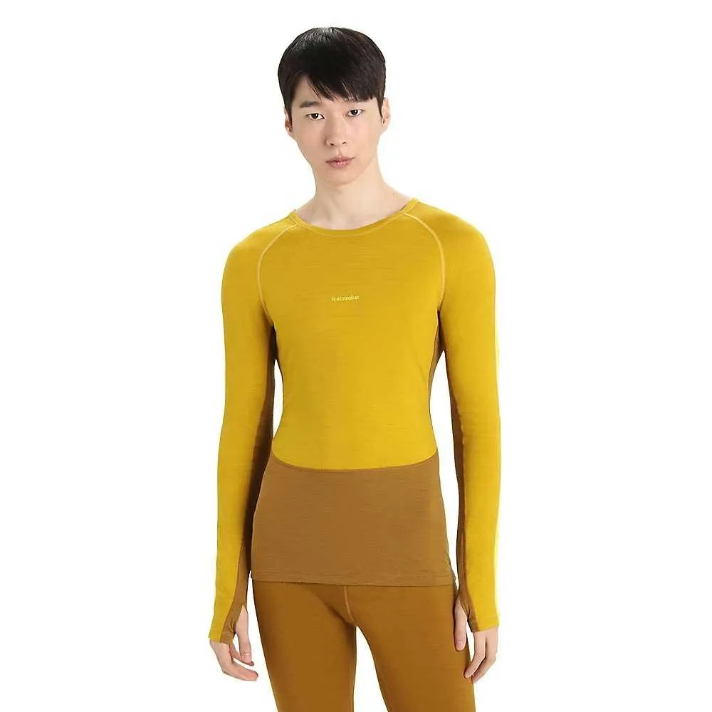 Icebreaker Mens 200 Zoneknit LS Crewe