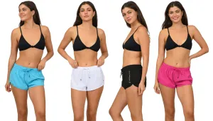 J-BS216 - Wholesale Junior's Solid Color Volley Shorts