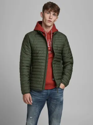 Jack & Jones JJRICK Padded Jacket -FOREST NIGHT (M, L only)
