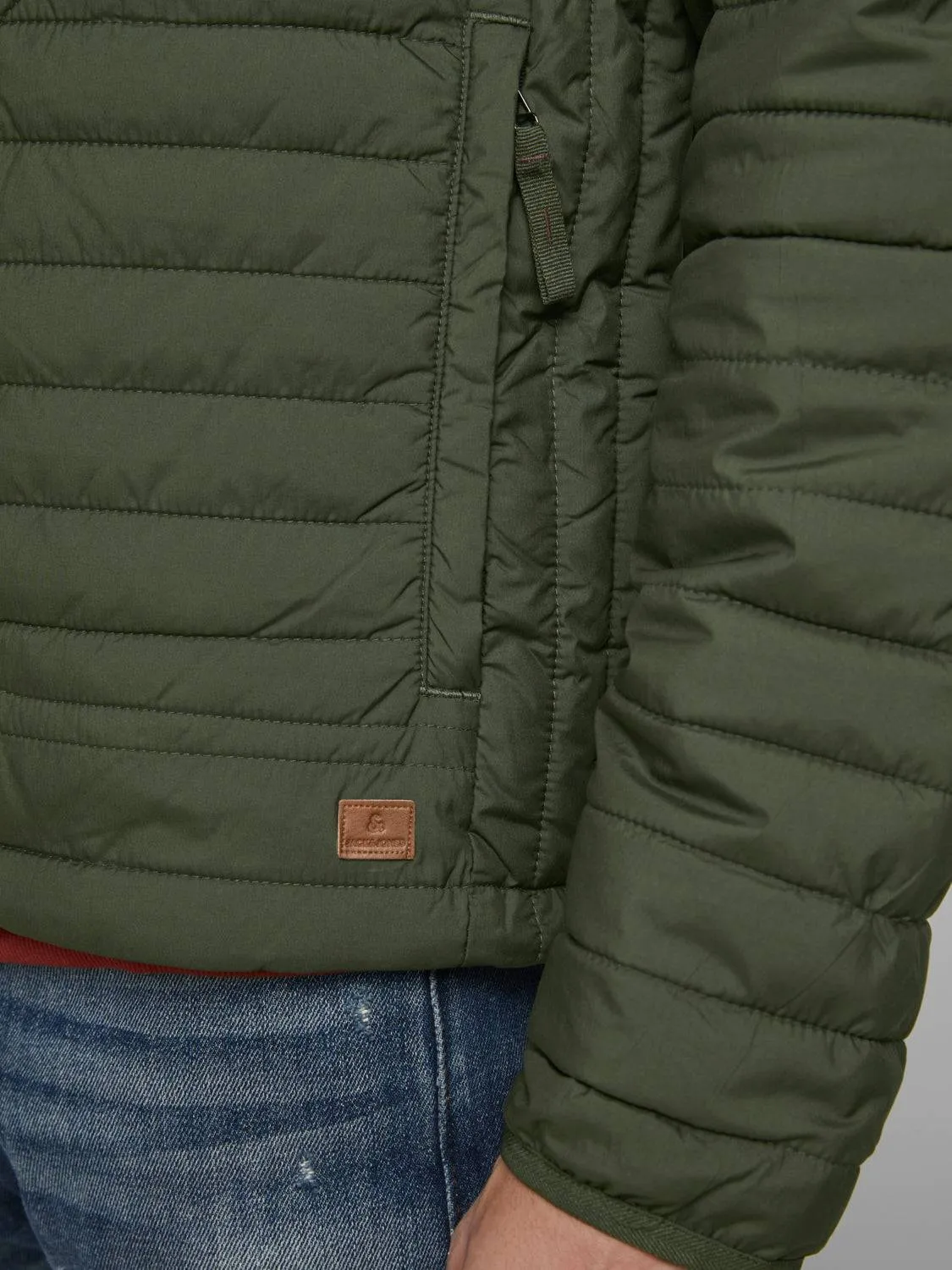Jack & Jones JJRICK Padded Jacket -FOREST NIGHT (M, L only)