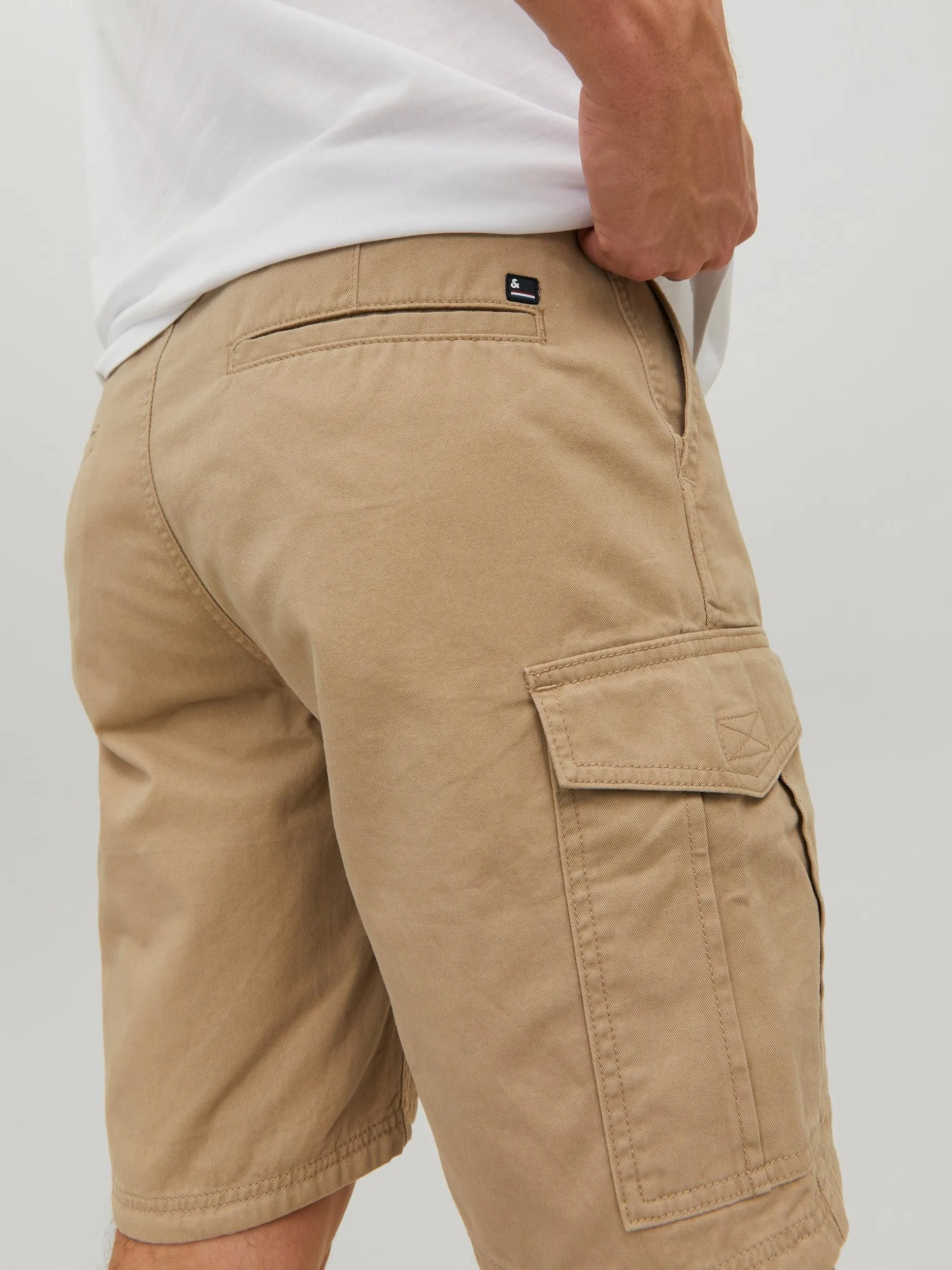 Jack & Jones Marley Cargo Short-CROCKERY