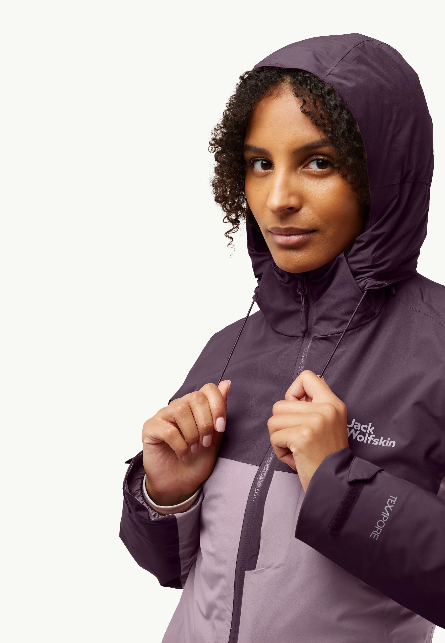Jack Wolfskin Hunberg 3 in 1 Jacket Womens Wild blossom