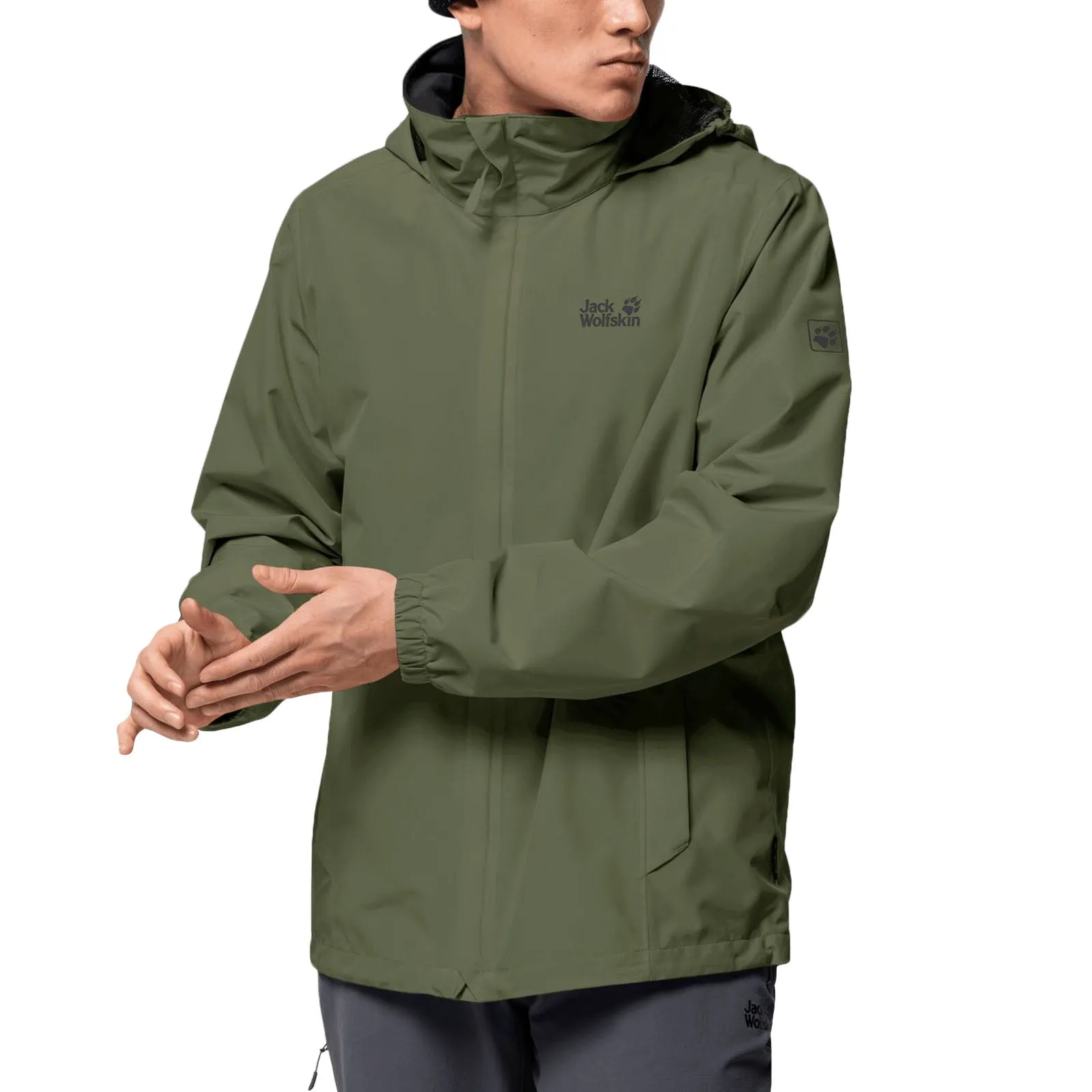 Jack Wolfskin Mens Stormy Point Waterproof Windproof Coat