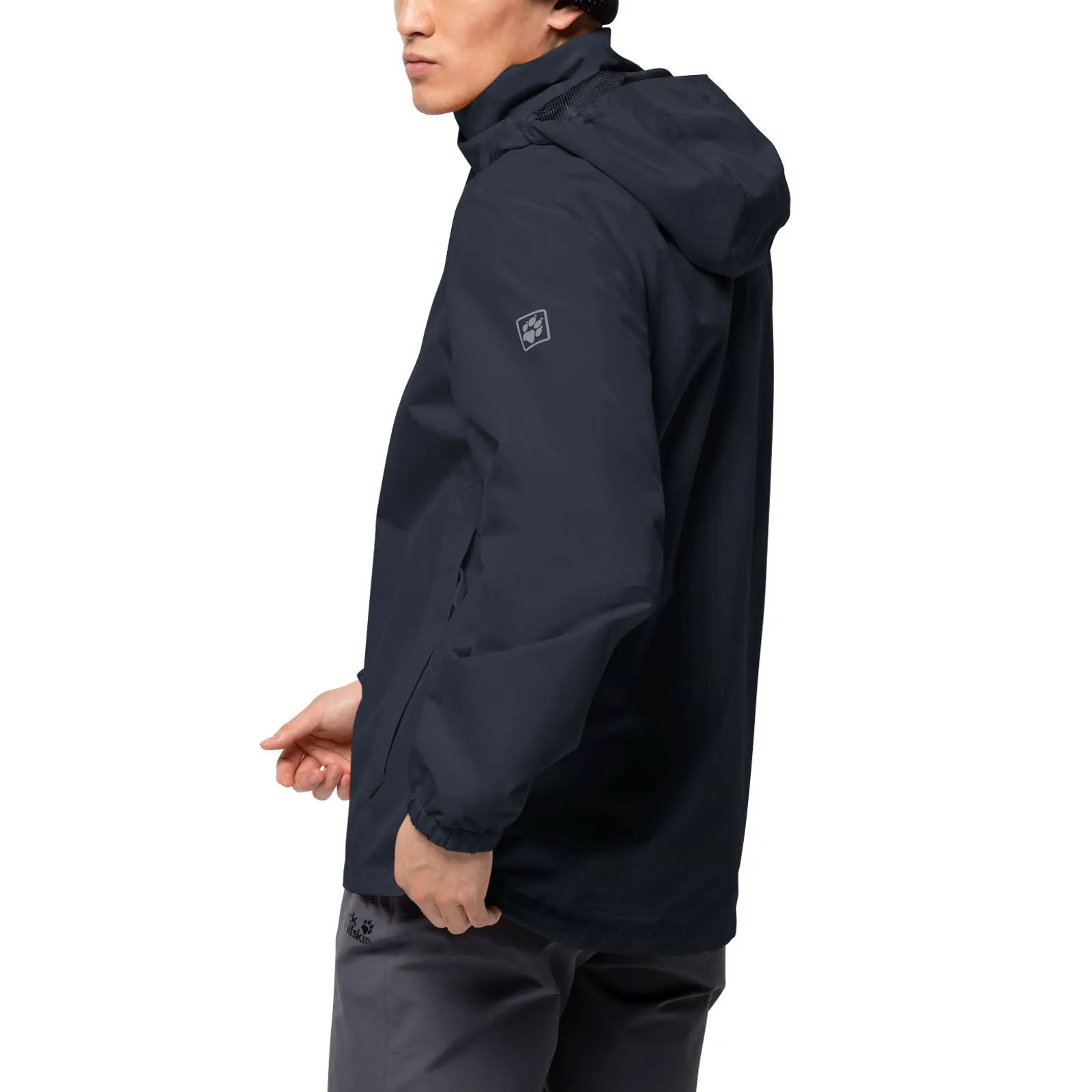 Jack Wolfskin Mens Stormy Point Waterproof Windproof Coat