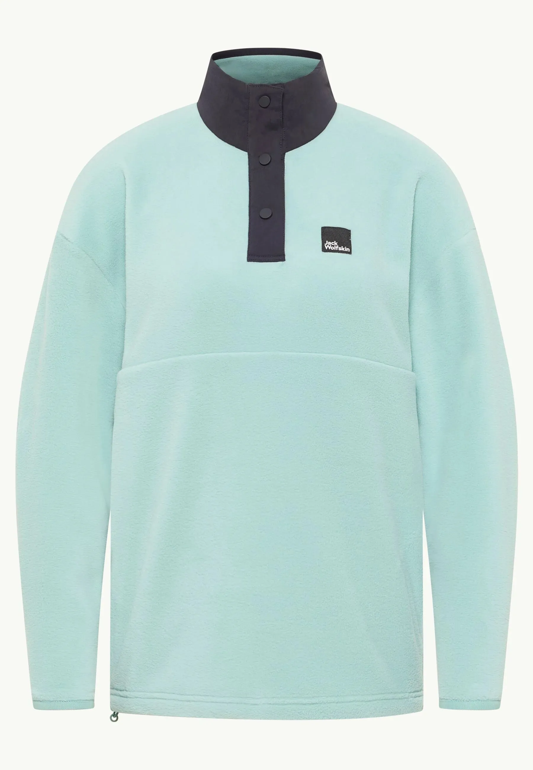 Jack Wolfskin Sumetro Half Zip Fleece Womens Soft Jade