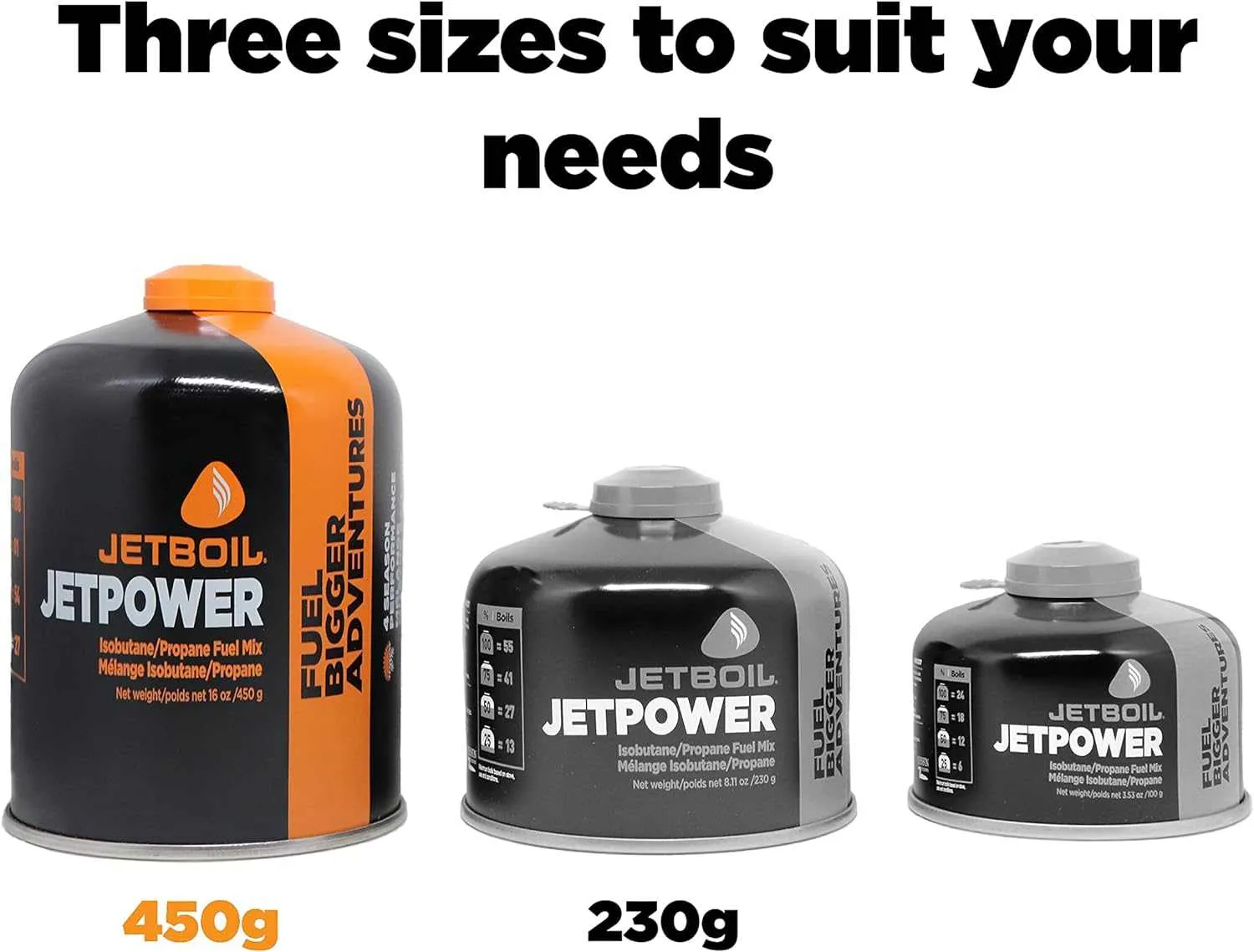 Jetboil JetPower Camping Stove Fuel