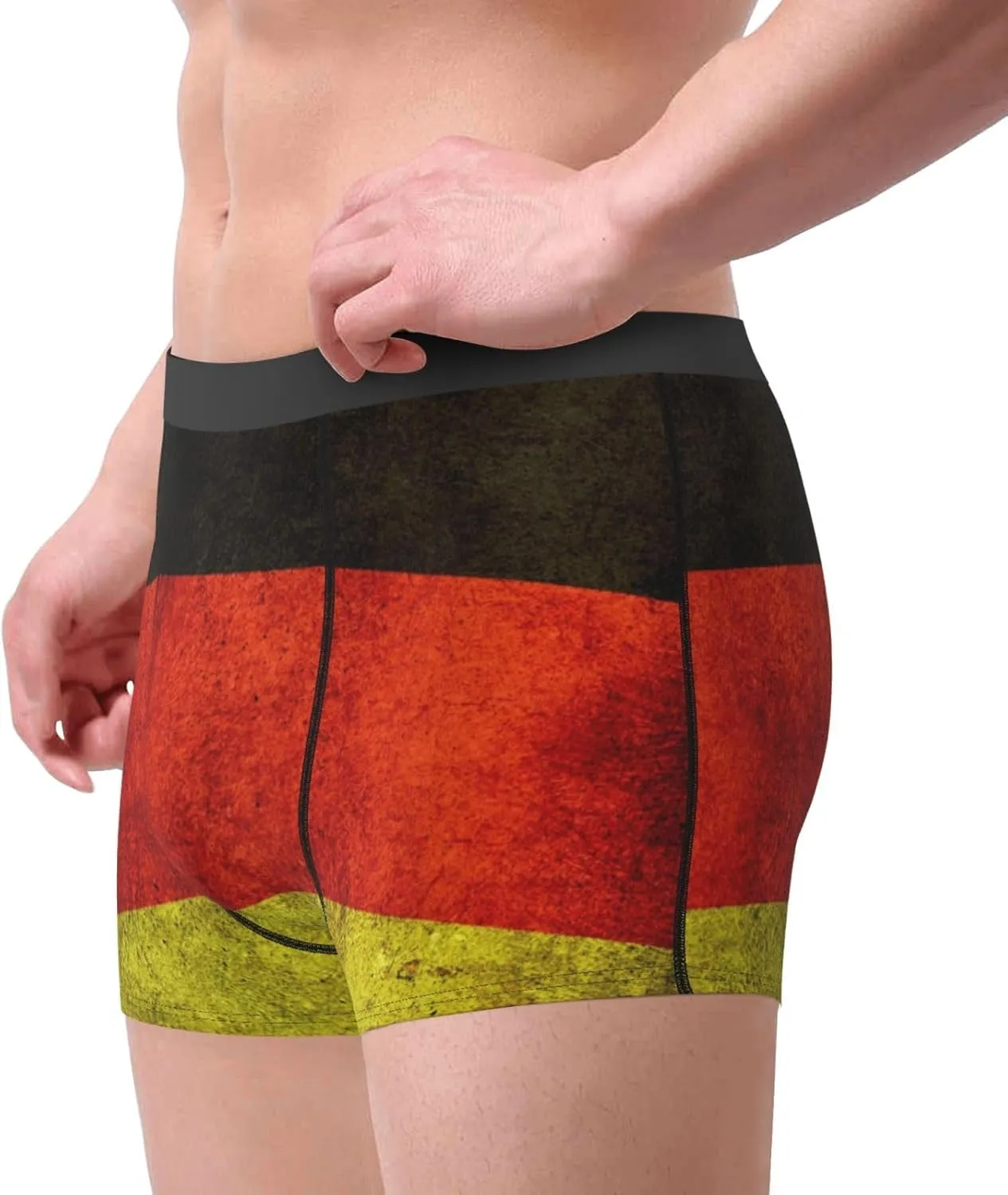 Kenya Flag Men'S Mesh Boxer Briefs Breathable Sports Underwear
