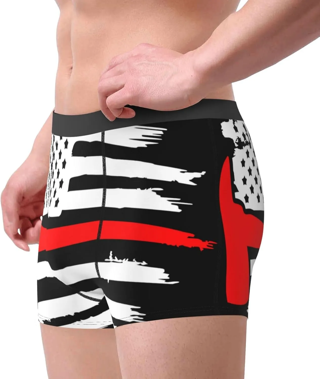 Kenya Flag Men'S Mesh Boxer Briefs Breathable Sports Underwear