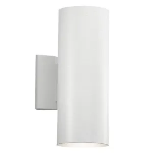 Kichler 9244BK Cylinder 12" Wall Light Black