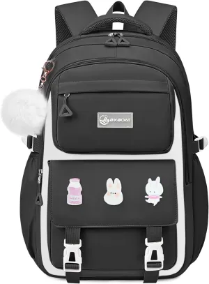 Kids Backpacks for Girls - Cute Girls Backpack for Elementary, Middle and High School Students - 18" School Bookbag