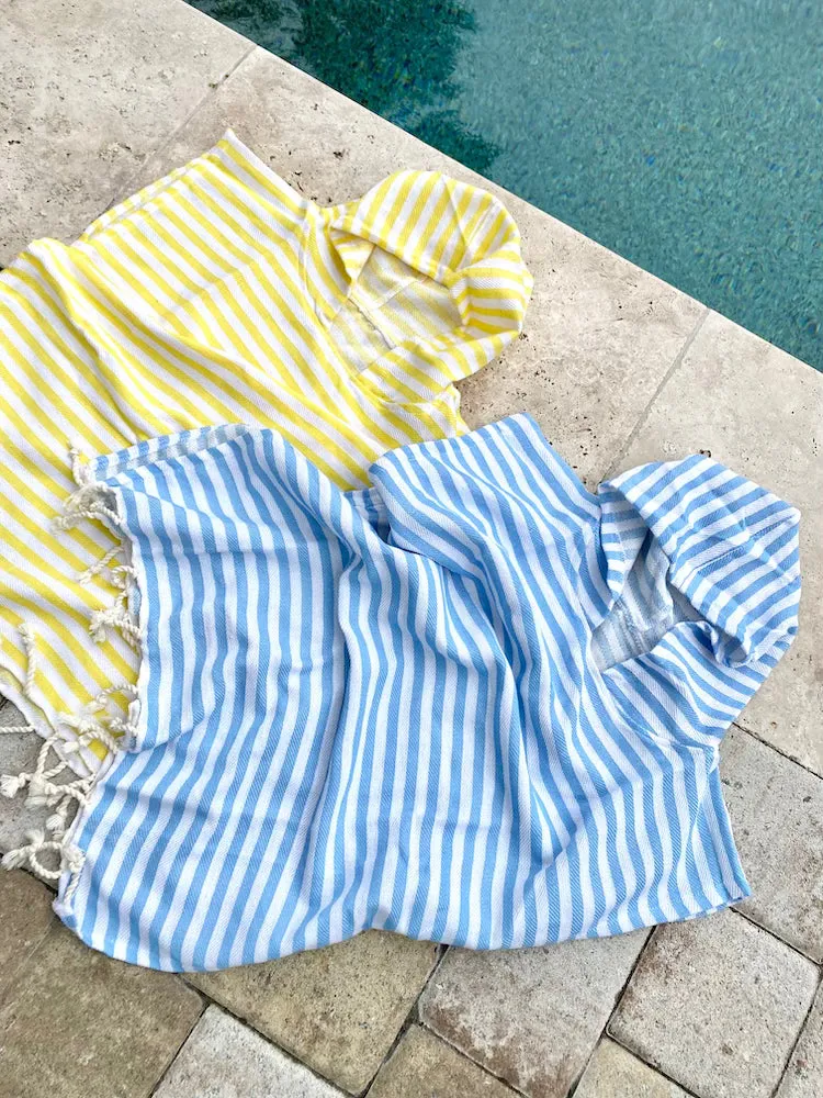 Kid's Poncho // Yellow
