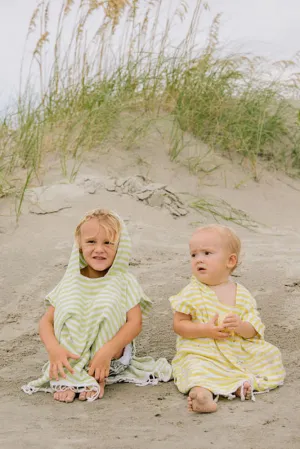 Kid's Poncho // Yellow