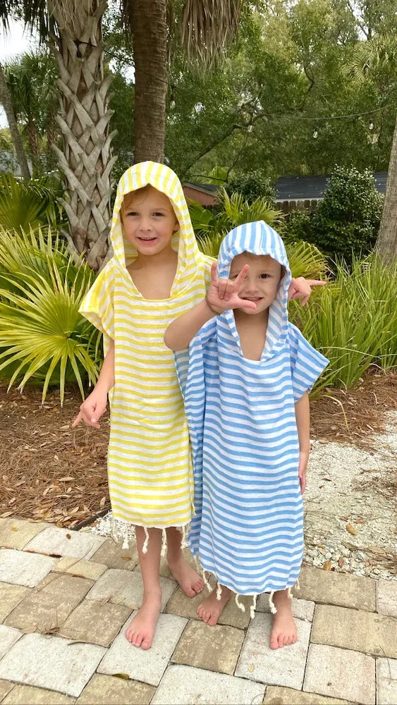 Kid's Poncho // Yellow