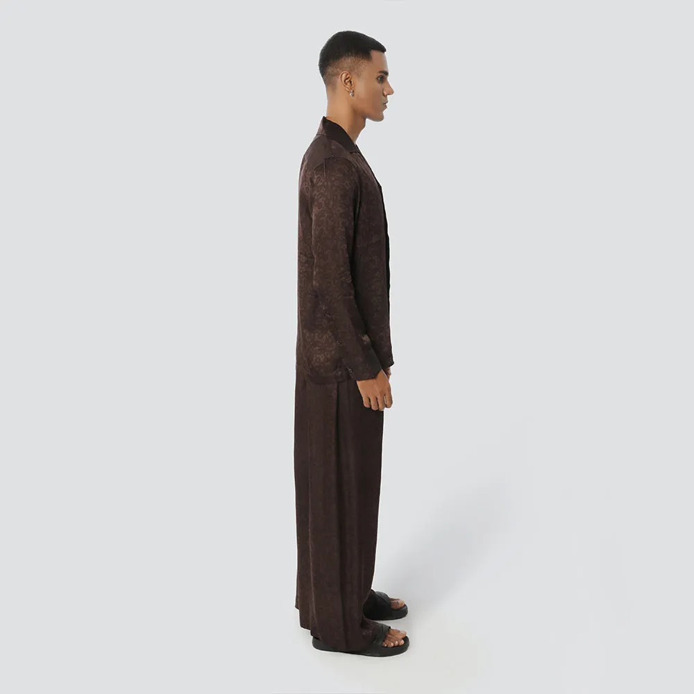Kolam Satin Shirt   Kolam Bollywood Pants